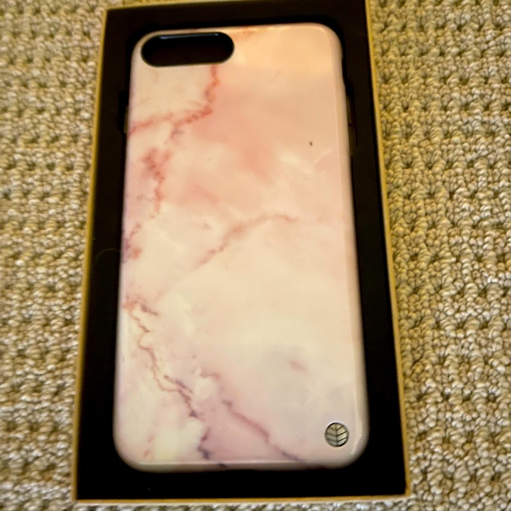 Akna Glamour Pink Marble Phone Case for IPhone 7